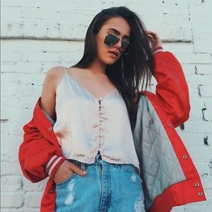 Brandy Melville satin tank!